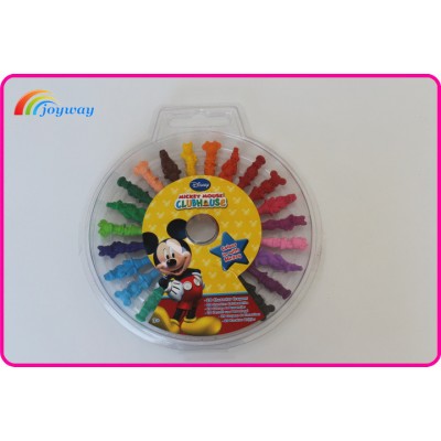 Non Taxic 20 colors Animal Crayon with color box