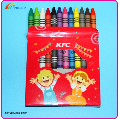 Wax Caryons with Set Packaging colorful crayons