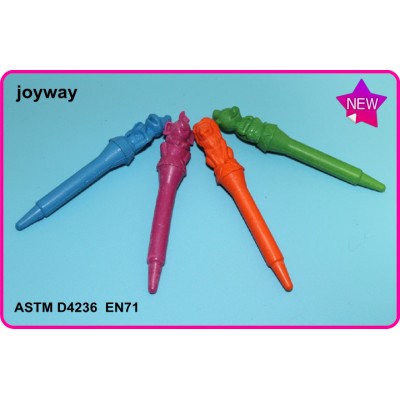 high quality animal shaped plastic crayons non toxic toy crayon